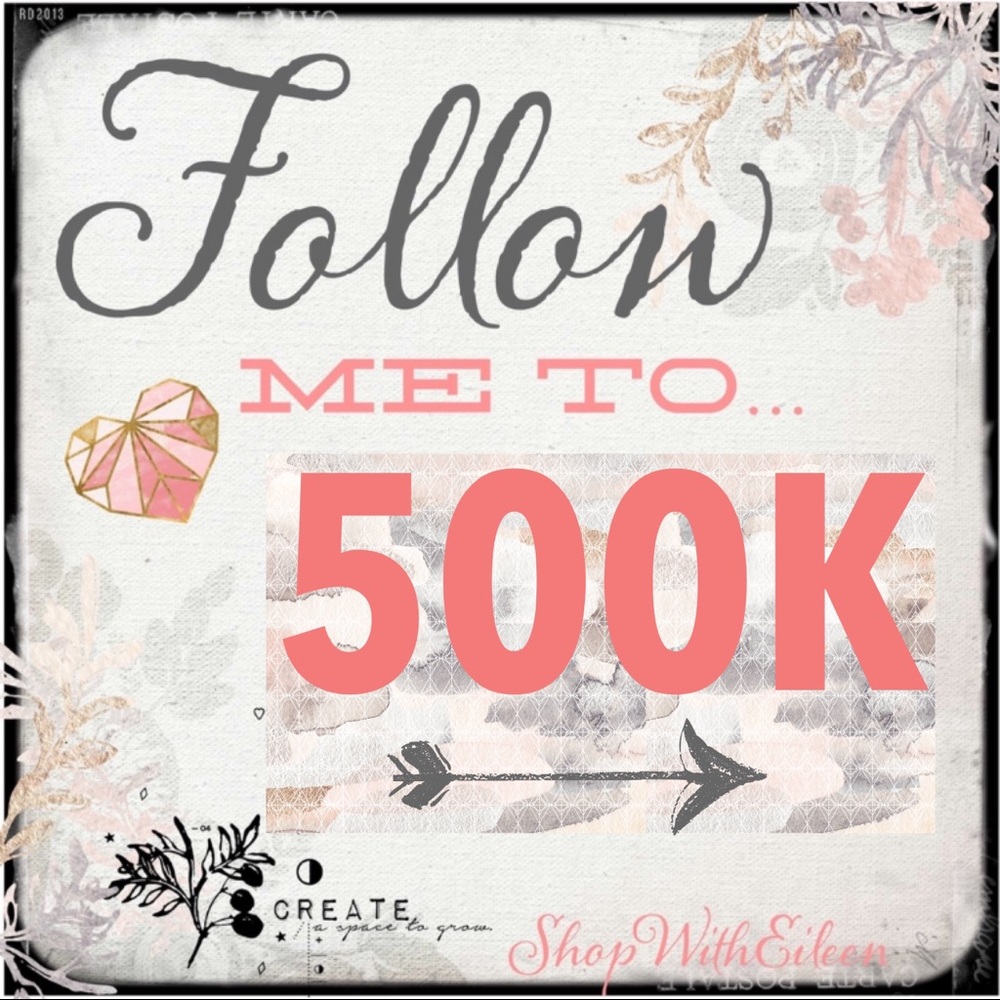 Get me to 500,000 Followers! ♥️♥️♥️